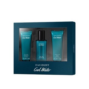 다비도프 쿨워터 맨 EDT 40ml (+샤워젤 50ml+애프터쉐이브 밤 50ml), 1개