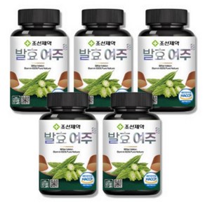 조선제약 국내산 여주 발효 여주환, 100mg, 5개