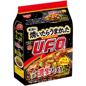 정말로 구우니 맛있었다 닛신 야키소바 UFO 2식팩