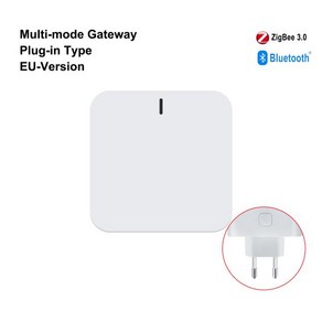 GIRIER 투야 지그비 게이트웨이 허브 플러그인 타입 지그비/블루투스 멀티 모드 브리지 스마트 홈 자동화, 1개, 한개옵션2