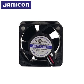 저소음쿨링팬 40mm DC5V 0.8W 냉각팬 KF0420B5MS-R, 1개