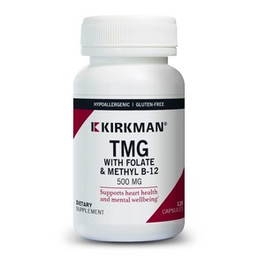 Kikman TMG 베타인 트리메틸글리신 엽산 500mg 120캡슐, 1개, 120정