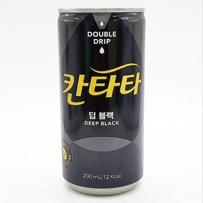 칸타타 블랙커피 딥블랙, 60개, 200ml