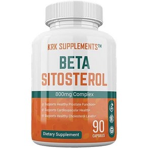 케이알케이 서플먼트 Beta Sitosteol 베타 시토스테롤 400mg 90캡슐, 1개, 90정