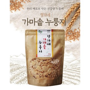 정가네 쌀누룽지 500g구수한 포켓 에터미 노브랜드 빅마켓, 500g, 3개