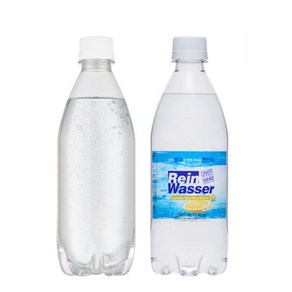 라인바싸 탄산수 플레인 500ml 20개 + 레몬 500ml 20개 (총40개), 40개