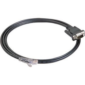 MOXA CBL-RJ45M9-150 RJ45 to DB9M 케이블, 1개