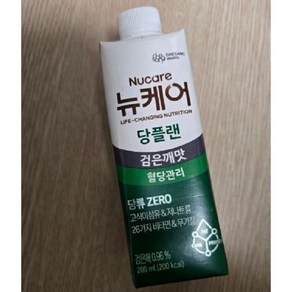 대상웰라이프 뉴케어 당플랜 검은깨맛 200ml 30팩+30팩 균형영양식, 30개