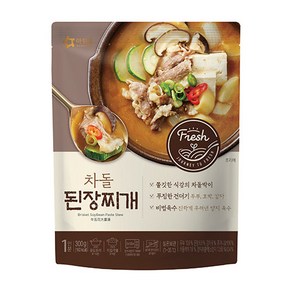 아워홈 차돌 된장찌개 300g