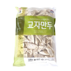 [푸른들마켓][사조]사조 교자만두 1250g, 1.25kg, 1개