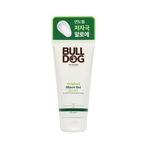 [불독] 오리지널 쉐이브젤 (알로에 비건 진정 붉은피부용 지성 중성 건성), 1개, 175ml