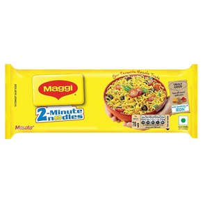 인도정품 매기 라면 MAGGI 2분 인스턴트 누들 메기 70gx6팩 420g 국수 품질의 향신료 가장 좋아하는 마살라 맛, 1개