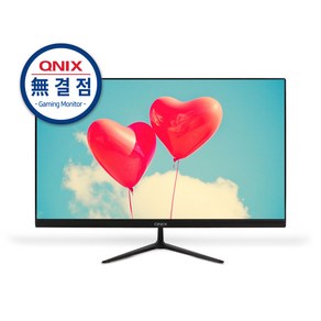 큐닉스 24인치 75Hz HDR 오피스 사무용 게이밍모니터 IPS 패널 CCTV, QX24SD 슬림 무결점, 60.4cm