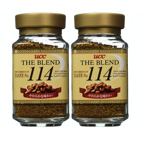 UCC The Blend 114 Instant Coffee Instant Black Coffee Smooth Flavo Impoted fom Japan 3.17 O, 1개, 90g