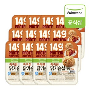 [풀무원] 촉촉한 닭가슴살만두 김치(180g) x 12개, 180g