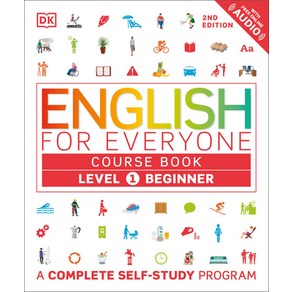 (영문도서) English for Everyone - Level 1 Beginner's Course Book Paperback