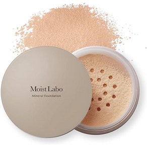 Moist Labo 모이스트라보 미네랄 파운데이션 내추럴베이지 SPF50 PA ++++ 패키지 일본제, 1개, 상품 이미지 참조