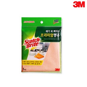 3M 때가 쏙 빠지는 프리미엄 행주 오렌지, 1개