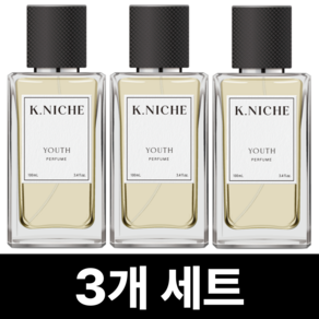 케이니치 유스 여자 향수 오드퍼퓸, 3개, 100ml