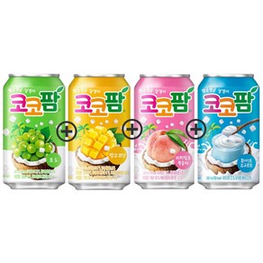 코코팜 4종 세트 (포도+망고코넛+피치핑크복숭아+화이트요구르트)