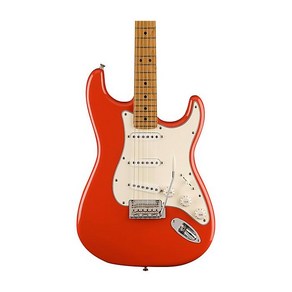 Fender Player Stratocaster Roasted Maple Fingerboard With Fat 50s Pickups LimitedEdition Electric Guitar Fiesta Red