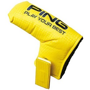 일본직발송 9. 핀 PING 헤드커버 FIDLOCK 퍼터커버 B07PZ62CCT, One Size_옐로우, 옐로우