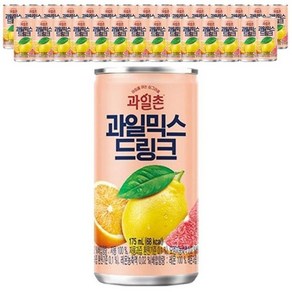 해태 과일촌 과일믹스 드링크 175mlx30캔, 30개, 175ml, 상세페이지 참조