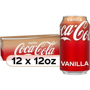 바닐라 코크 355ml 12캔 코카콜라 Coca-Cola Vanilla 12 fl oz Pack, 12개