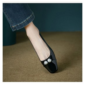 여성 리본장식 펌프스 women's low-heels 하늘비즈 A10 T134R778