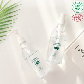 라라폴리 유기농 비건 제주 알로에베라 100% 수딩젤 300ml 올인원, 2개