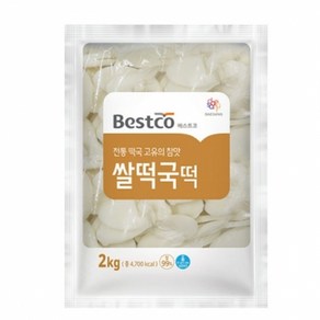 베스트코 쌀떡국떡 2kg, 1개