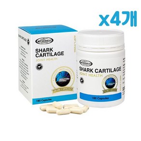 마더네스트 상어연골 500mg 180정 Shak Catilage 500mg 180caps, 4개