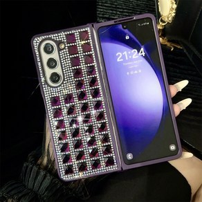 Bling Diamond Fold 6 5 Case Luxuy Glitte Fashion Phone fo Samsung Galaxy Z 4 3 5G Fold4 fold6 fol