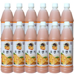 청솔 오렌지원액 835ml X 12개 (BOX)