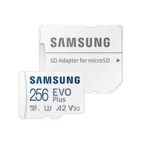 팅크웨어 아이나비 QXD1 블랙박스 메모리카드 4K 256GB 삼성 정품, 1개