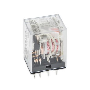 SMY-4SL-AC220V 릴레이 14핀 AC250V 5A MY4 소켓 LED타입 4극 4a4b 스위치 삼영전기, 1개