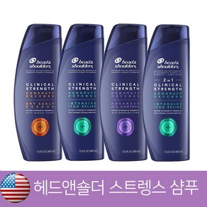 헤드앤숄더 클리니컬 스트렝스 비듬 두피 케어 샴푸, 1개, 400ml