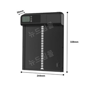 닭장 자동문 자동 대형 LCD 디스플레이 타이머 포함 빛감지 센서 케이지 스마트 사육장, 32.8CMX24.4CM