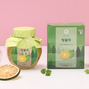 제주도 청귤차 200g 풋귤차, 1개, 1개입