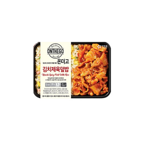 아워홈 온더고 김치제육덮밥 290g x5개 도시락 식사대용, 5개