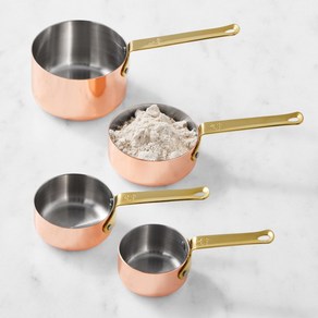 Williams Sonoma 윌리엄스소노마 코퍼 계량컵 4종 세트, 1개