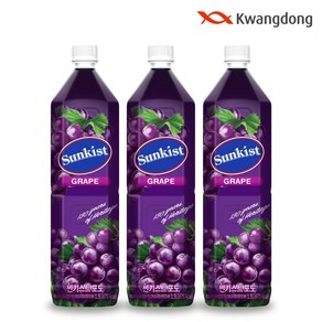 썬키스트 포도주스, 12개, 1.5L