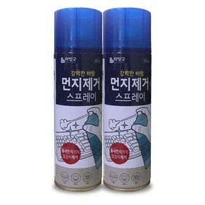 리빙굿 먼지제거 스프레이, 300ml, 2개