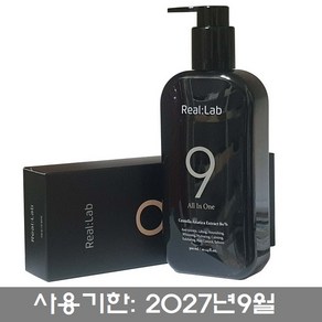 리얼랩 나인 올인원 300ml 남성올인원화장품, 1개