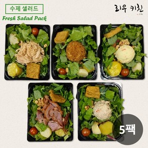 프리미엄 샐러드 5종 350g x 5 밀프렙, 5세트