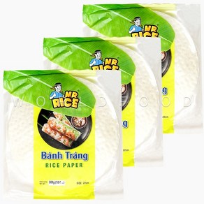 미스터라이스 월남쌈 라이스페이퍼 22cm 300g 3개입 banh trang rice paper