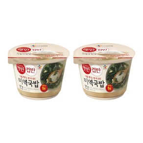 햇반 컵반 미역국밥, 167g, 6개