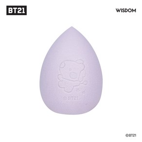 BT21 미니니 메이크업 스펀지 물방울 퍼프 MANG 망, 1개