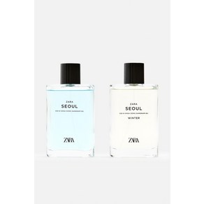 자라 ZARA 남자 향수 SEOUL + WINTER 오드 뚜왈렛 2 X 90 ML (3.04 FL OZ)315333, 자라 ZARA 남자 향수 SEOUL + WINTER 오, 2개, 90ml