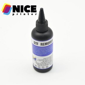 직접 필름 인쇄용 DTF 리무버 클리닝 액체 패턴 클린 프린트 클렌저 세제 100ml, 1개